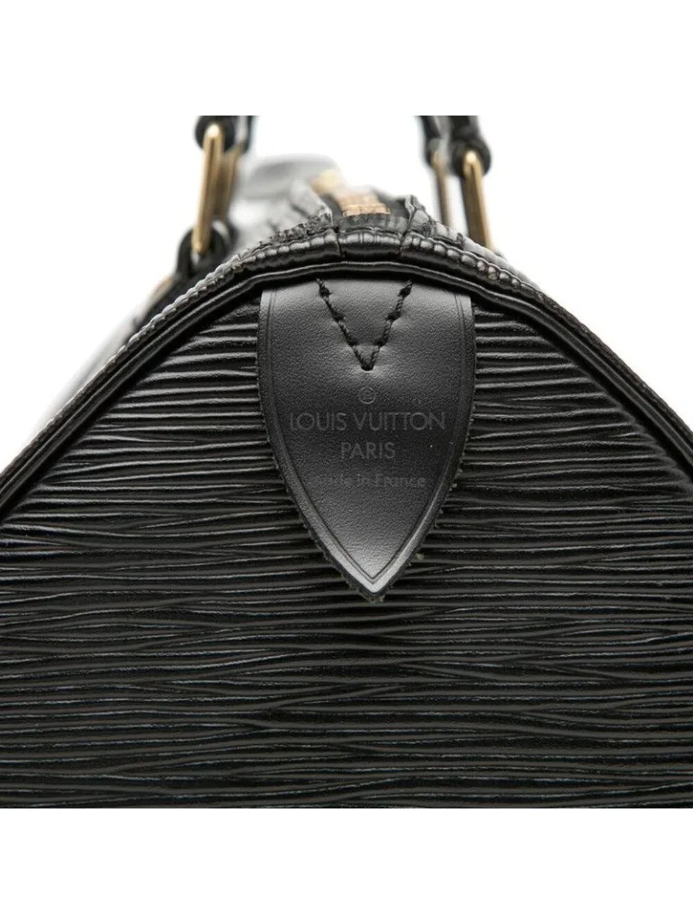 Louis Vuitton Epi Speedy 25 Mini Boston Bag Noir Black Leather